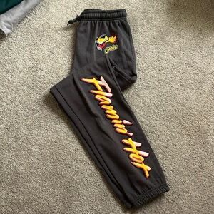 flamin hot cheetos joggers